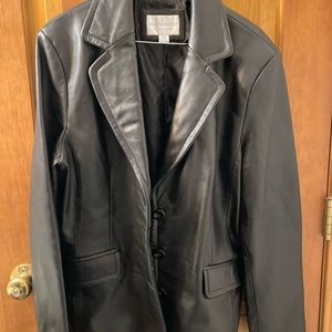 Worthington lambskin jacket large